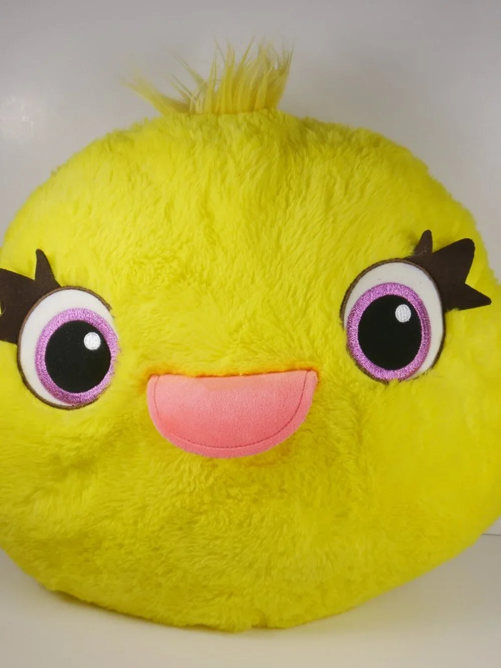 Disney Store Toy Story 4 Yellow Ducky Plush Pillow 15” Wide